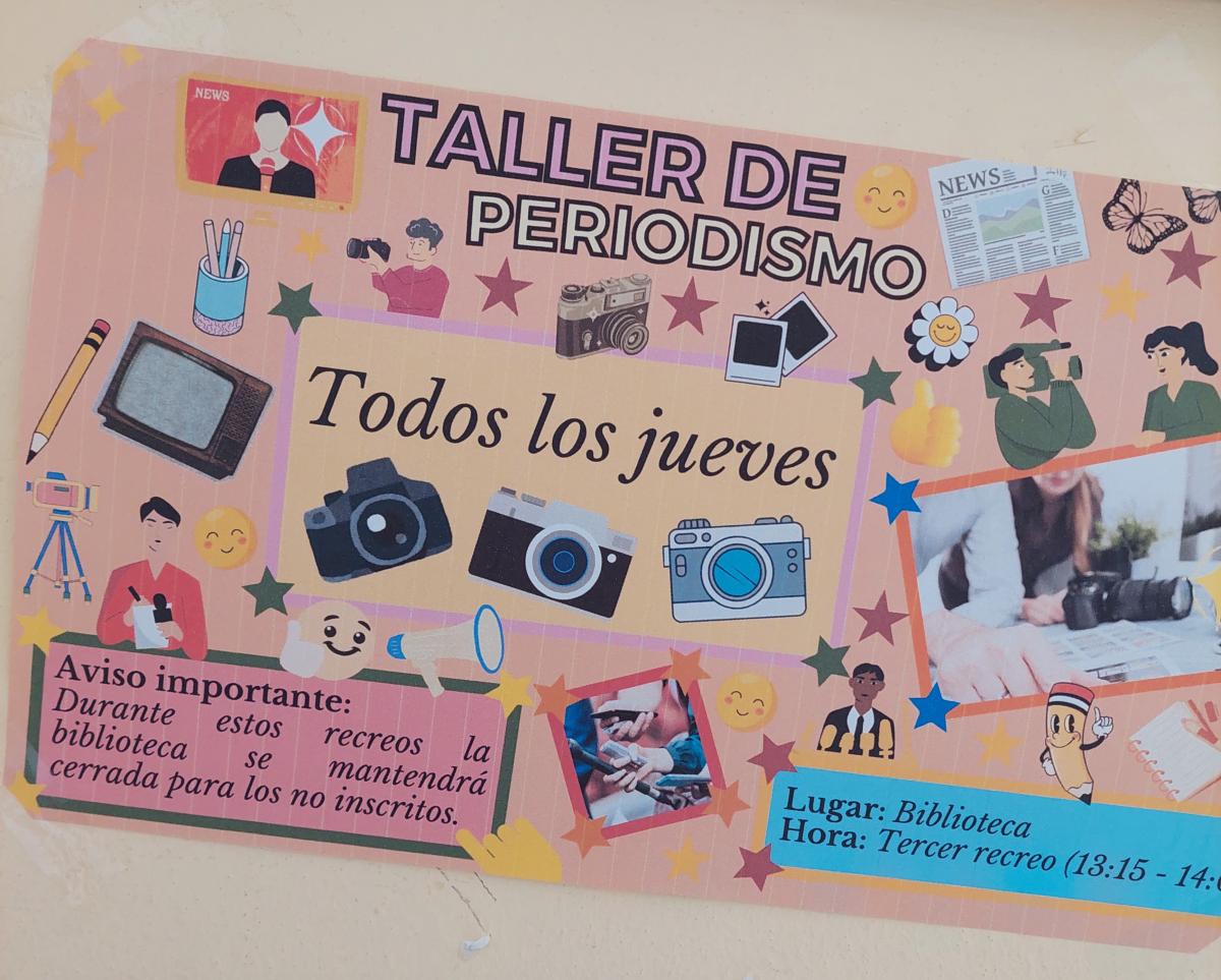 Taller de periodismo en el Colegio Villa Nonguén de Concepción