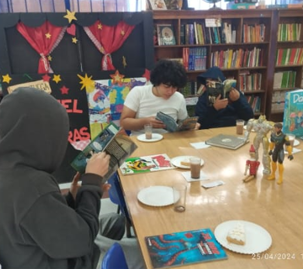 “Milo literario” en Escuela Básica Alicia Ariztia De Silva de Lo Espejo