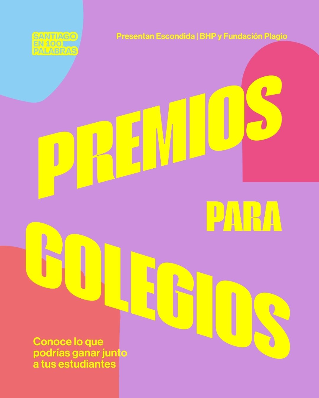 Invita a tu comunidad a participar en la nueva versión de Santiago en 100 palabras y obtén grandes premios 
